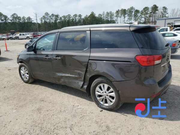 2015 Kia Carnival Gray - KNAMC81ABGS139144 - Image 3