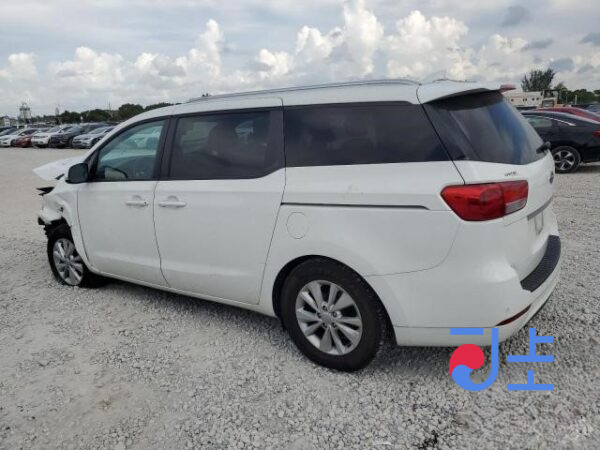 2014 Kia Carnival White - KNAMB81ABFS041034 - Image 3