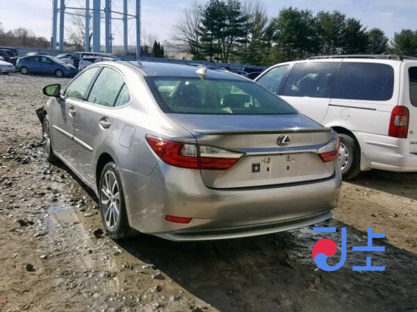 2016 Lexus ES300H Silver — JTHBW1GG6H2134963 - Image 3