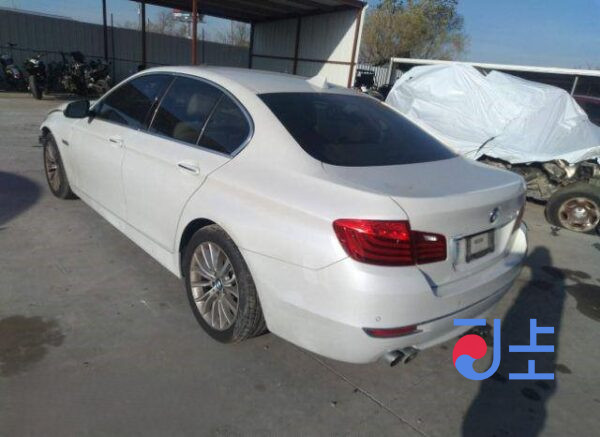 2014 BMW 5-Series 520d White — WBA5C3107ED877899 - Image 3