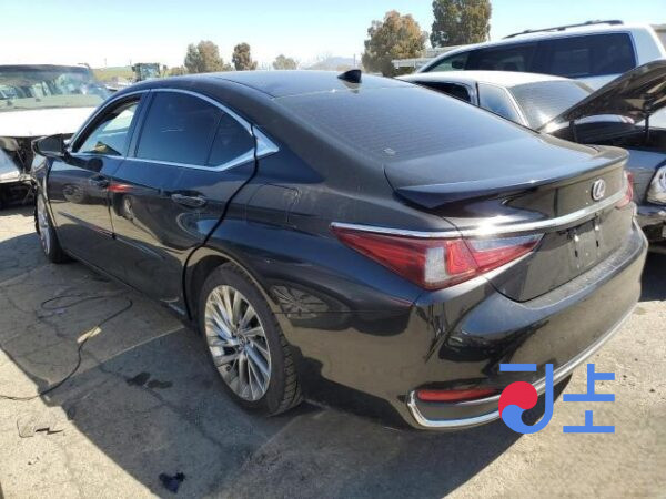 2019 Lexus ES300H Black — JTHB21B12L2070671 - Image 3