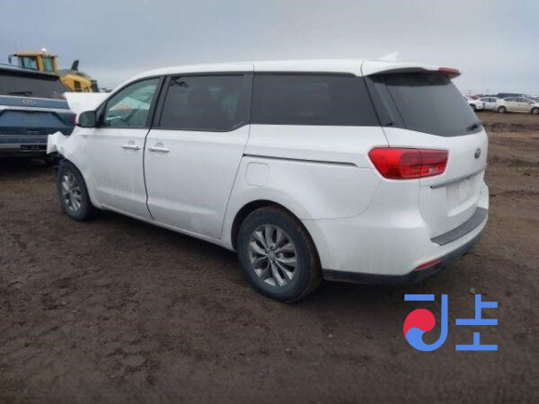 2021 Kia Carnival White - KNANE81BBMS066779 - Image 3