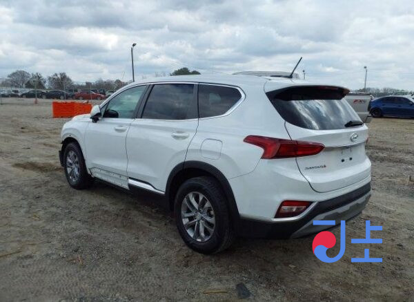 2019 Hyundai SantaFe White - KMHS381BDLU194797 - Image 3