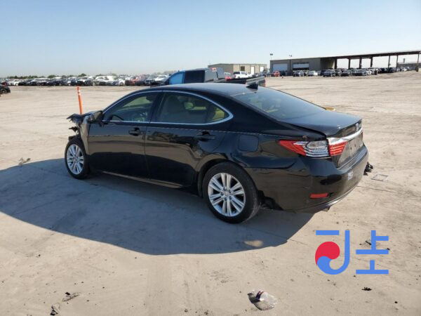 2014 Lexus ES300H Black — JTHBW1GG5F2083081 - Image 3