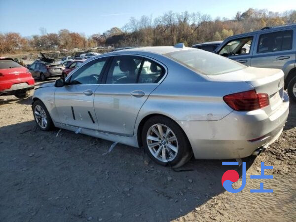 2014 BMW 5-Series 520d xDrive Silver — WBA5C3105ED040357 - Image 3