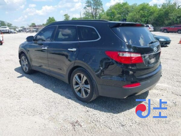 2016 Hyundai SantaFe Black - KMHSW81UBGU631448 - Image 3