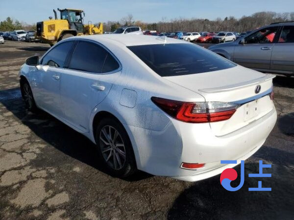 2016 Lexus ES300H White — JTHBW1GG6G2119135 - Image 3