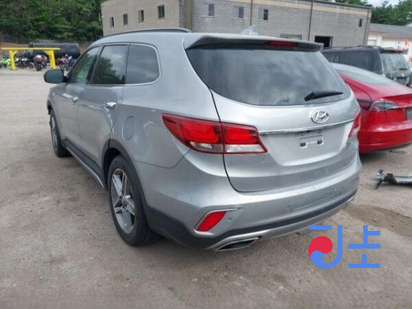 2017 Hyundai SantaFe Silver - KMHSW81UDJU812389 - Image 3