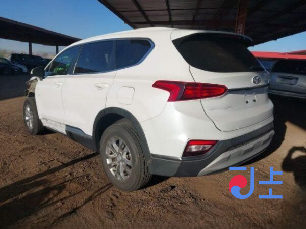 2019 Hyundai SantaFe White - KMHS581CBLU220748 - Image 3