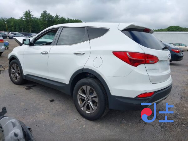 2016 Hyundai SantaFe White - KMHSW81UBGU663375 - Image 3