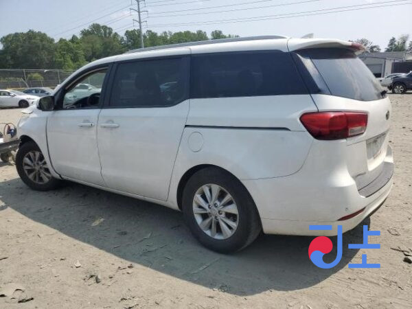 2014 Kia Carnival White - KNAME81ABFS033009 - Image 3