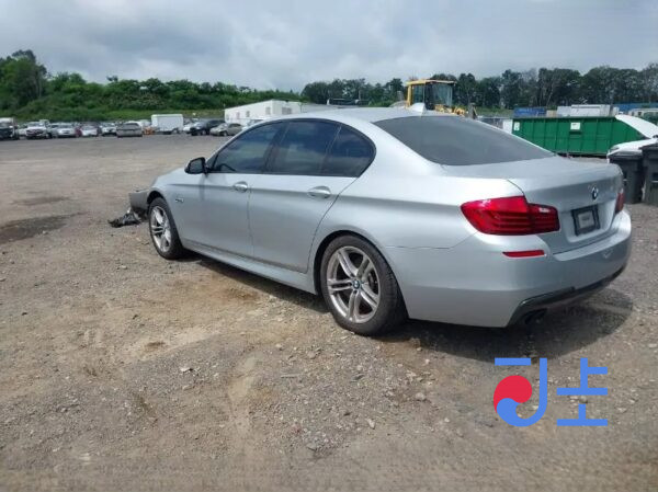 2015 BMW 5-Series 520d xDrive Silver — WBA5E7105GG156919 - Image 3