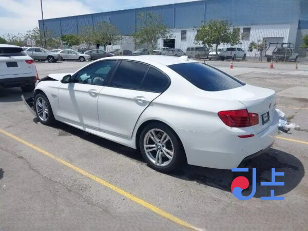 2015 BMW 5-Series 520d White — WBA5E5105GG067517 - Image 3