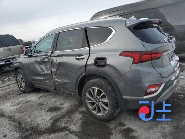 2019 Hyundai Santa Fe Gray - KMHS381BBLU201421 - Image 3