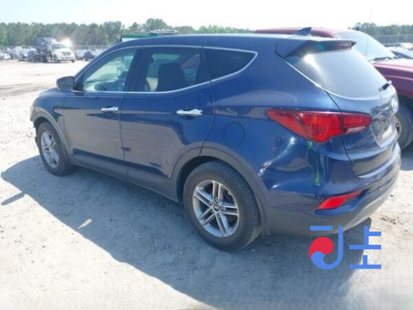 2017 Hyundai SantaFe Blue - KMHSW81UDJU812276 - Image 3