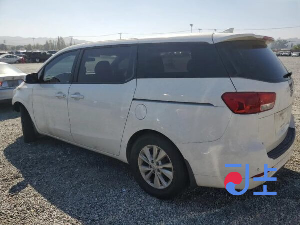 2014 Kia Carnival White - KNAMB81ABFS007889 - Image 3