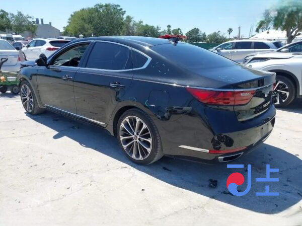 2017 Kia K7 Black - KNALB41GBHA002810 - Image 3
