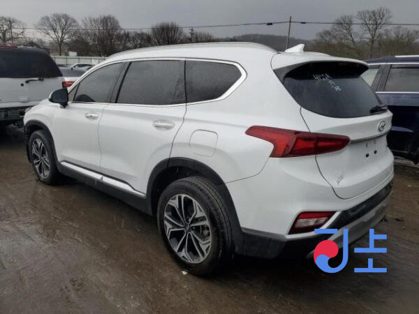 2018 Hyundai Santa Fe White - KMHS581ADKU168148 - Image 3