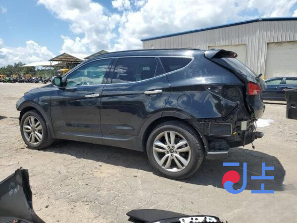 2015 Hyundai SantaFe Black - KMHSW81UBGU618583 - Image 3