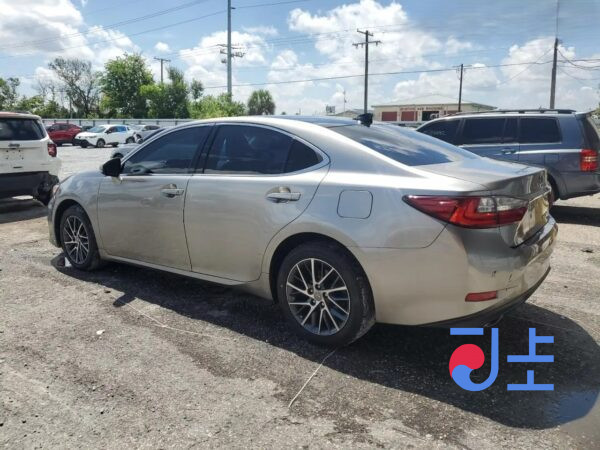2017 Lexus ES300H Gray — JTHBW1GG1J2169996 - Image 3