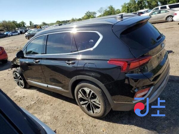 2018 Hyundai Santa Fe Black - KMHS581CDKU068061 - Image 3