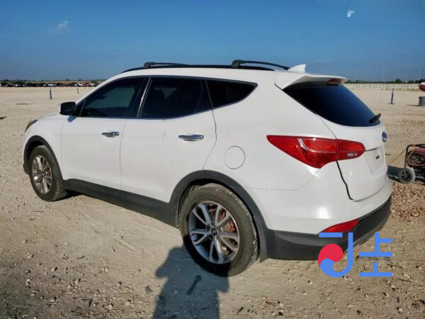 2015 Hyundai SantaFe White - KMHSW81XDGU576544 - Image 3