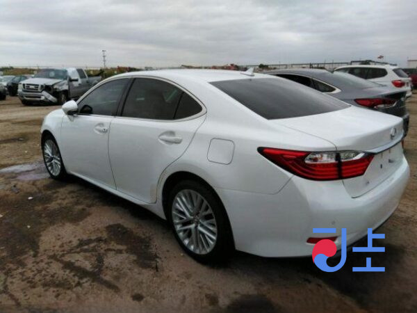2014 Lexus ES300H White — JTHBW1GGXF2086137 - Image 3