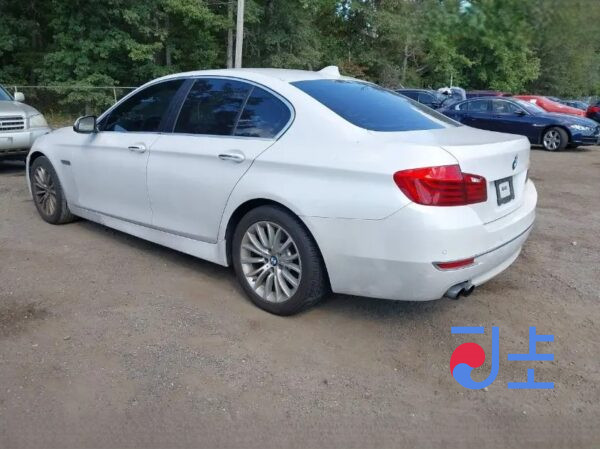 2014 BMW 5-Series 520d White — WBA5E5109FG059869 - Image 3