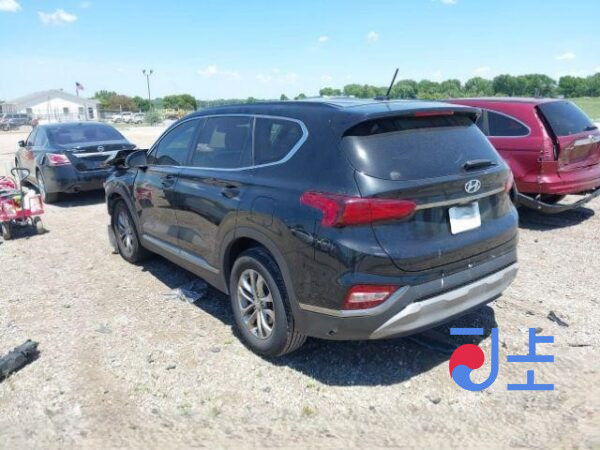 2018 Hyundai Santa Fe Black - KMHS581CDKU109954 - Image 3
