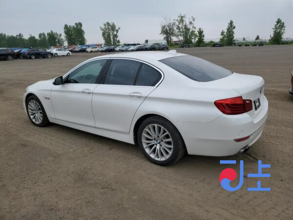 2014 BMW 5-Series 520d xDrive White — WBA5E710XFGK08365 - Image 3