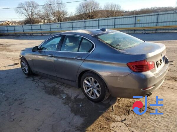 2014 BMW 5-Series 520d Gray — WBA5C3108ED040532 - Image 3