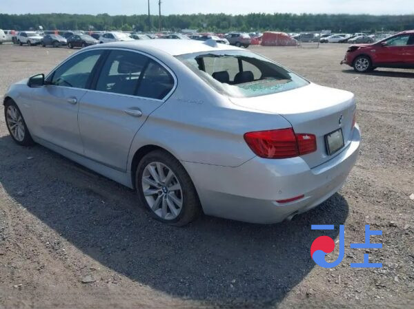 2014 BMW 5-Series 520d Silver — WBA5C3105ED766137 - Image 3