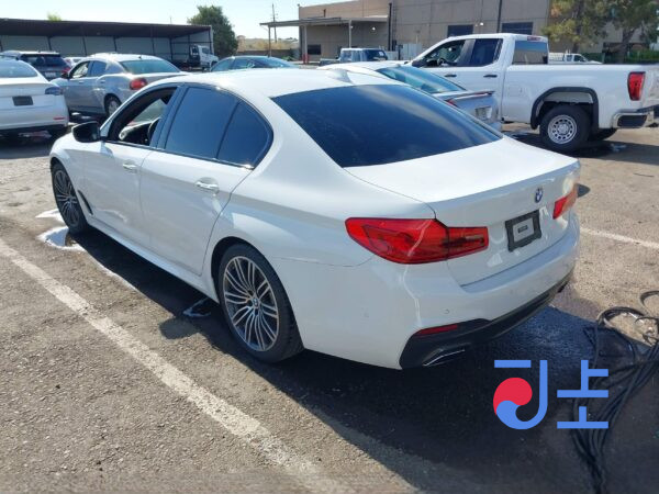 2018 BMW 5-Series 520d White — WBAJC3104J0B91119 - Image 3