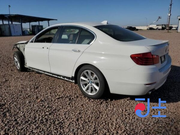 2014 BMW 5-Series 520d White — WBA5C3109ED044816 - Image 3