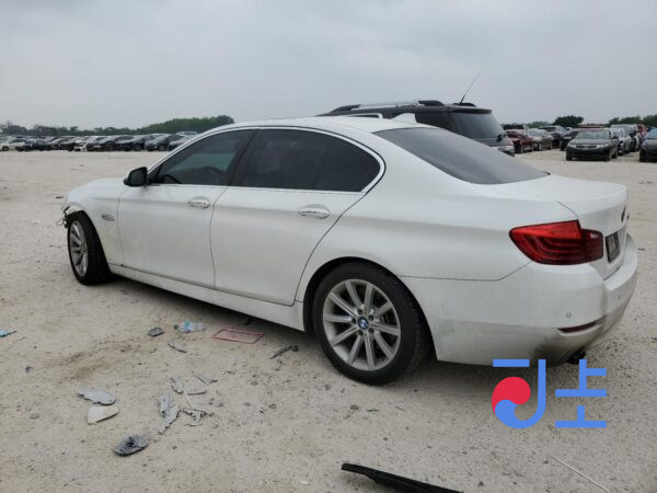 2014 BMW 5-Series 520d White — WBA5C310XED949386 - Image 3
