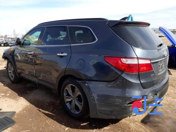2016 Hyundai SantaFe Gray - KMHSW81UBGU642819 - Image 3