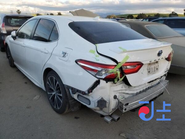 2019 Toyota Camry Hybrid White — AXVH70-1042994 - Image 3