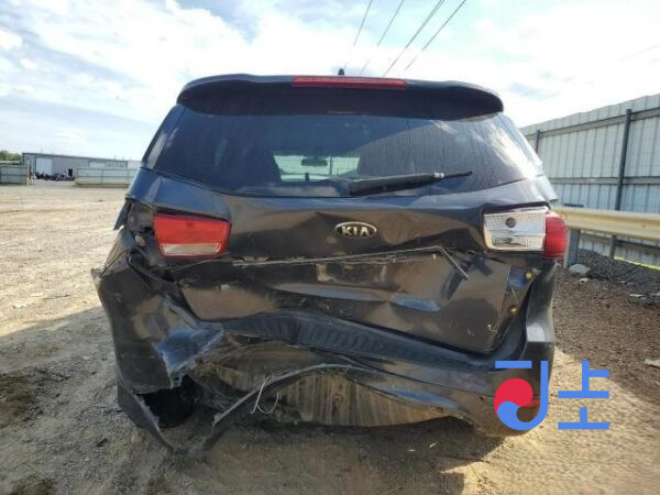 2015 Kia Carnival Gray - KNAMC81ABGS171014 - Image 4