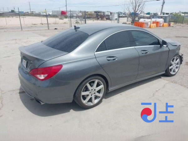 2014 Mercedes Benz CLA200 Gray - WDDSJ0BB1EN092207 - Image 4