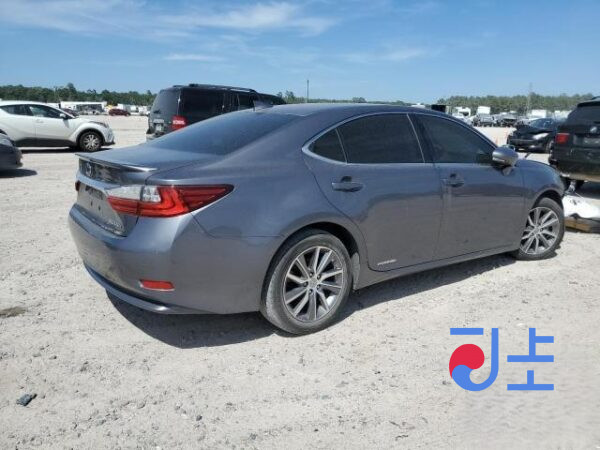 2016 Lexus ES300H Gray — JTHBW1GG9G2117587 - Image 4