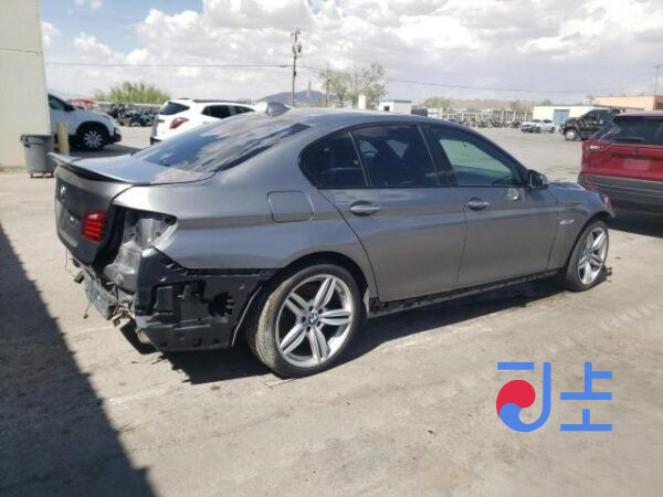 2014 BMW M550d xDrive Gray — WBA5D9100ED061455 - Image 4