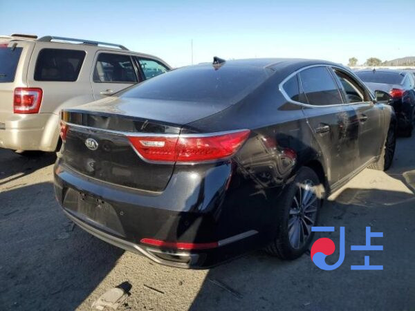 2017 Kia K7 Black - KNALB41GBHA002962 - Image 4