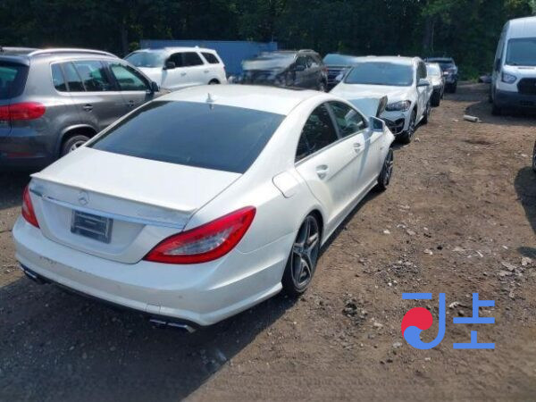 2014 Mercedes-Benz CLS350 White — WDDLJ5KB5EA129025 - Image 4