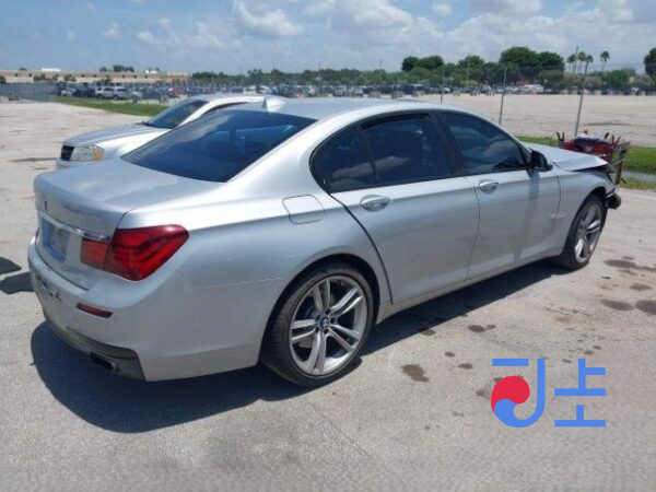 2014 BMW 730d xDrive Silver — WBAYC4101EDZ76706 - Image 4