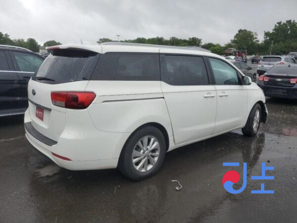 2015 Kia Carnival White - KNHMF37ABFS055956 - Image 4
