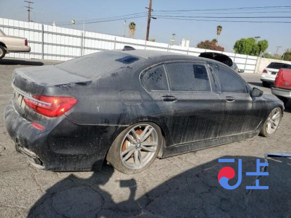 2016 BMW 740Ld Black — WBA7G8103GG677680 - Image 4