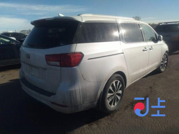 2014 Kia Carnival White - KNAMC81ABFS050797 - Image 4
