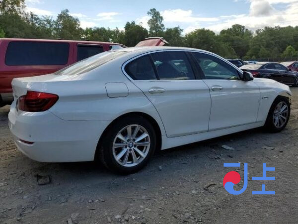 2014 BMW 5-Series 520d White — WBA5E5105FG055074 - Image 4