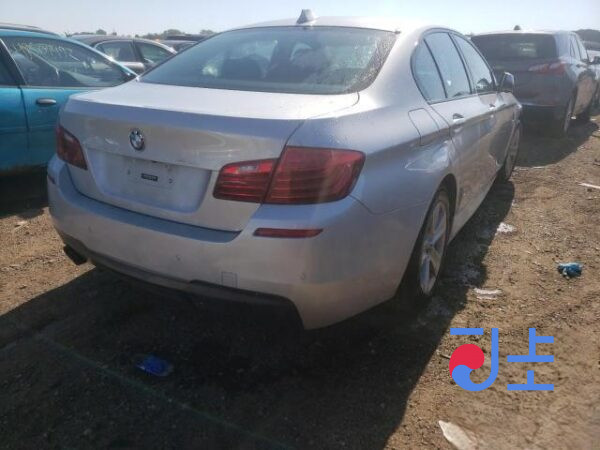 2014 BMW 5-Series 520d Silver — WBA5C3102ED767696 - Image 4