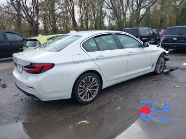 2023 BMW 530i xDrive White — WBA51FJ07RCR43919 - Image 4